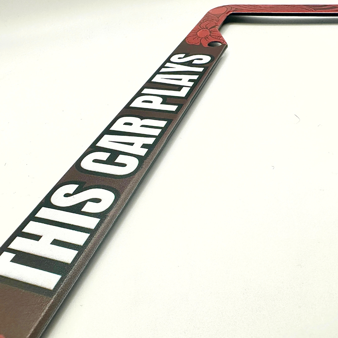 RIDDIM License Plate Cover