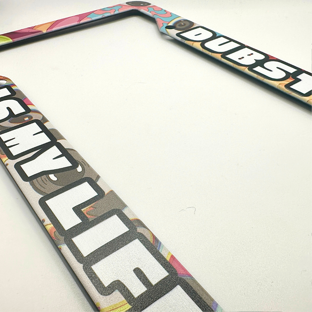 DUBSTEP License Plate Cover
