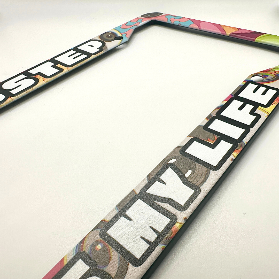 DUBSTEP License Plate Cover