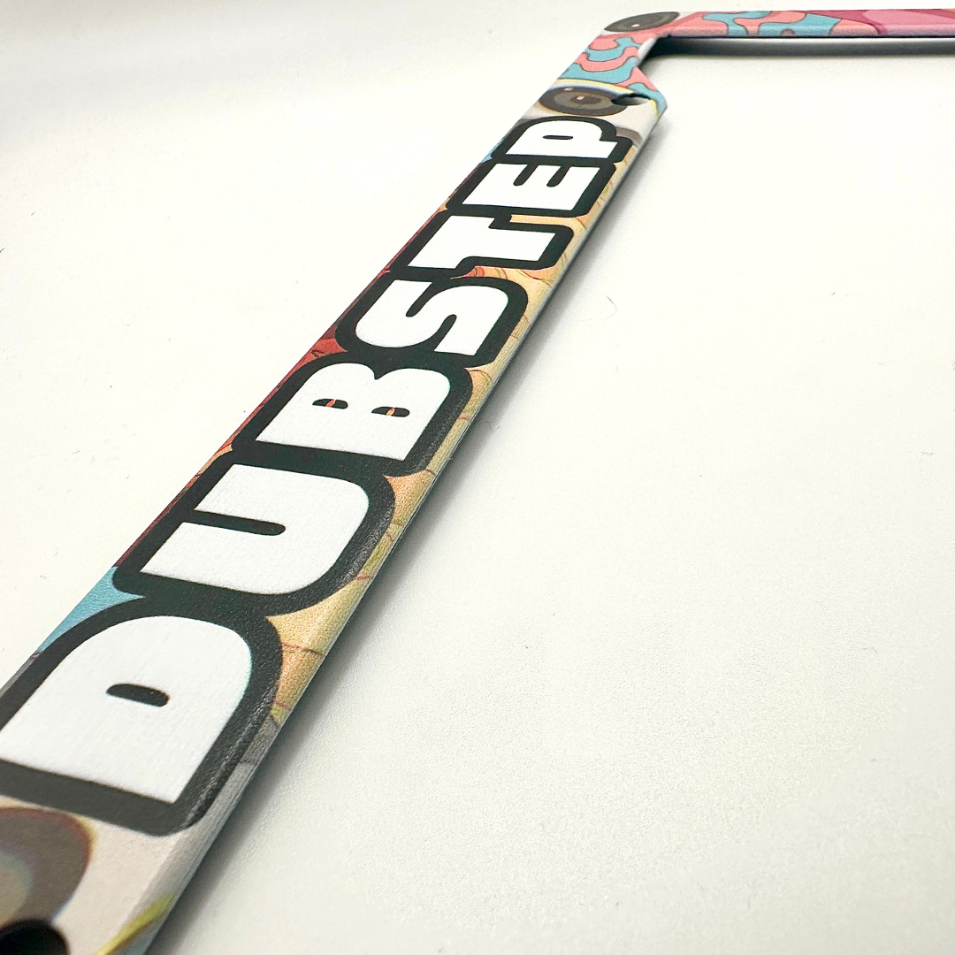 DUBSTEP License Plate Cover