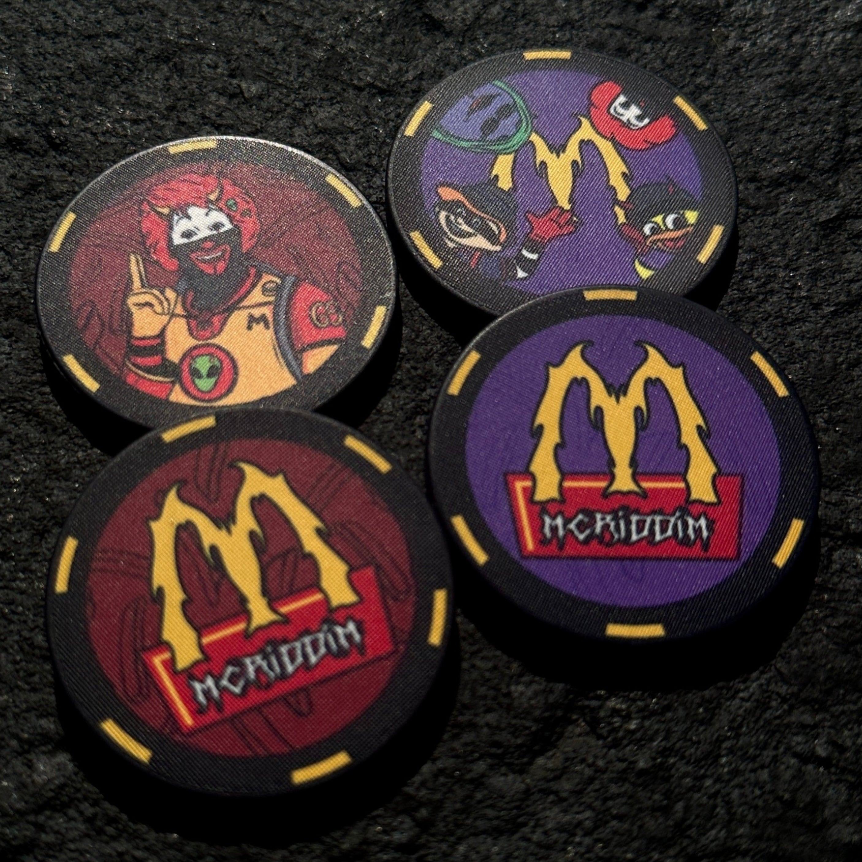 McRiddim Poker Chips – DopeVibez