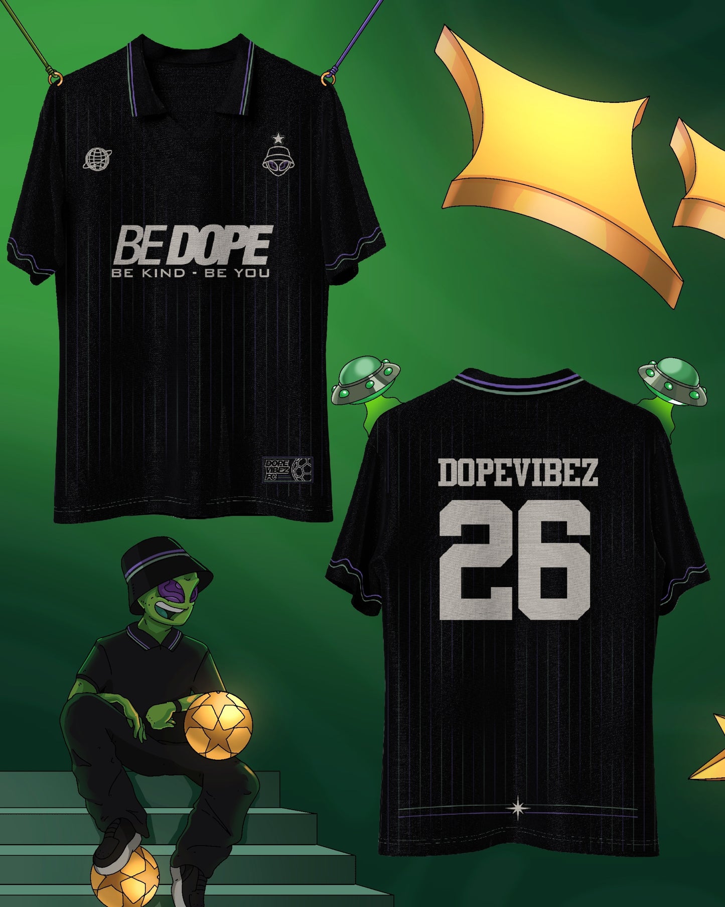 DopeVibez FC Soccer Jersey