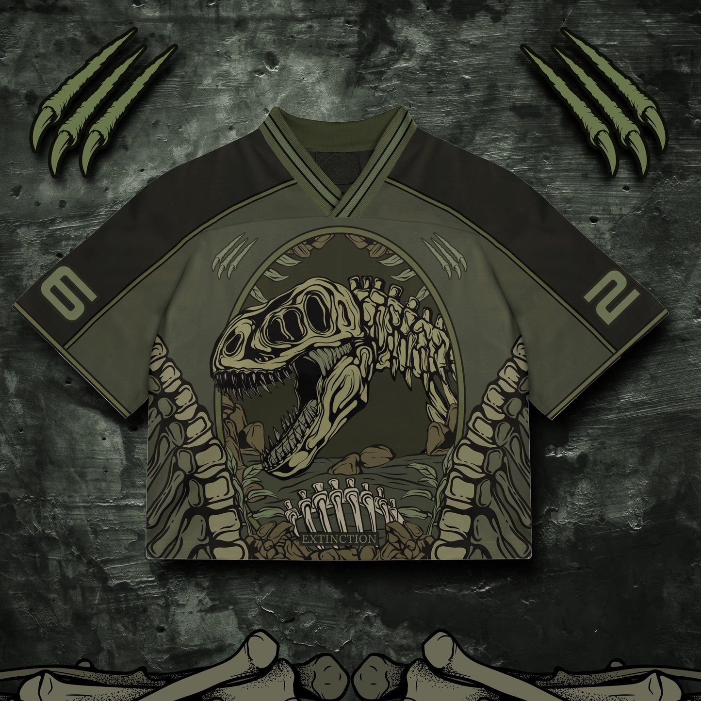 EXTINCTION - Green Jersey
