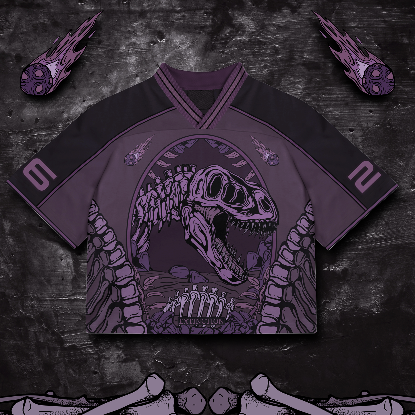 EXTINCTION - Purple Jersey