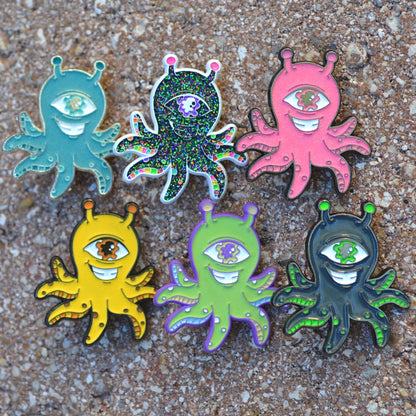 Tentaclops Pins