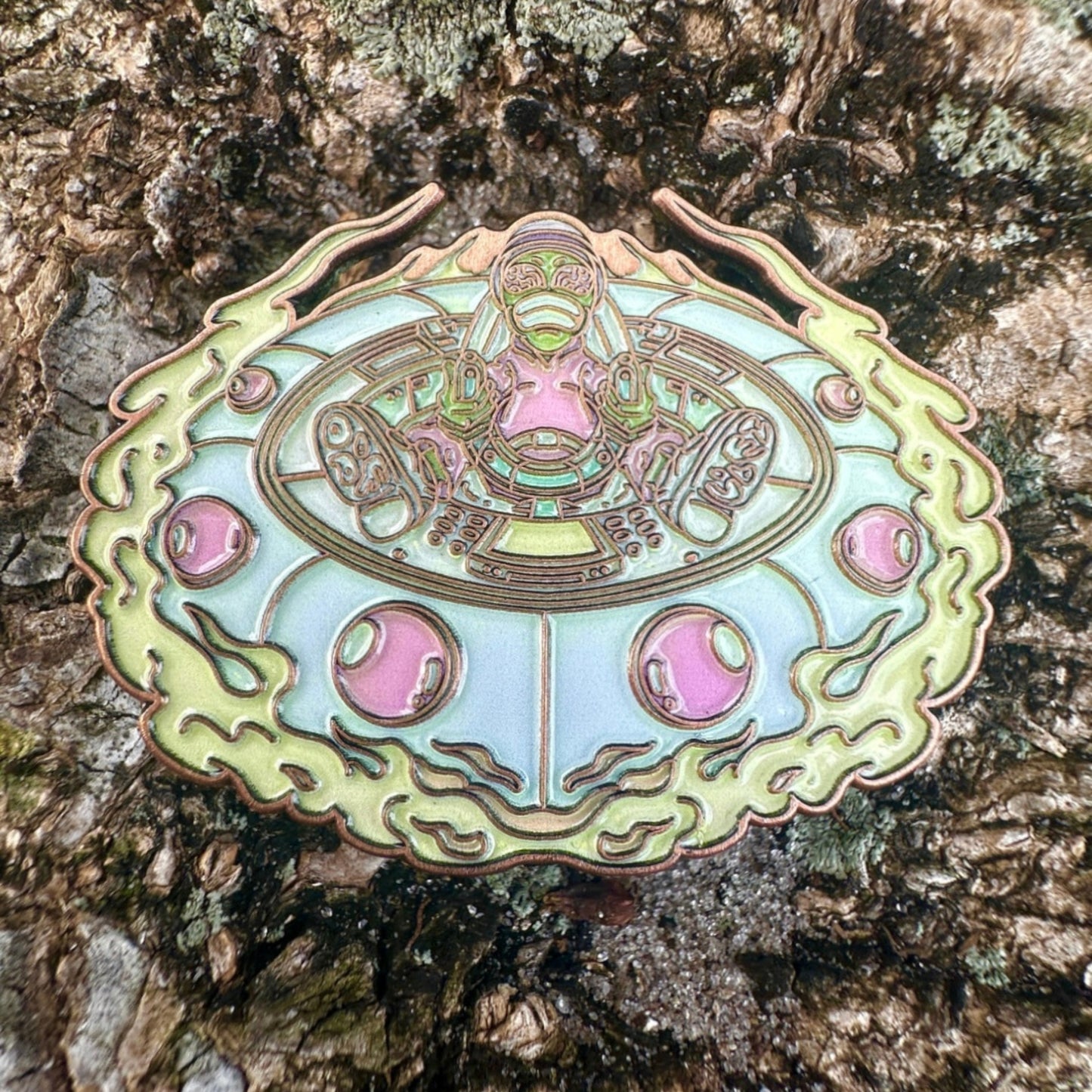 DopeVibez Spaceship Pins