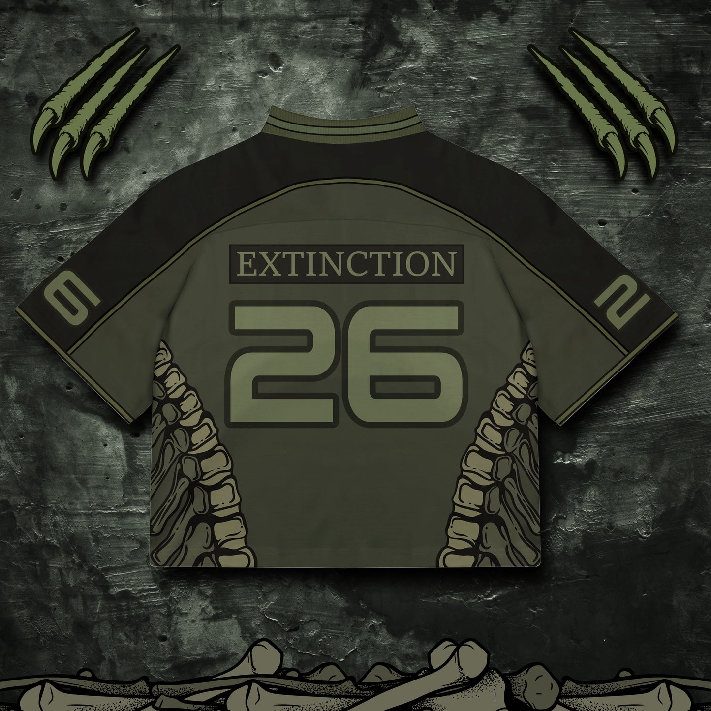 EXTINCTION - Green Jersey