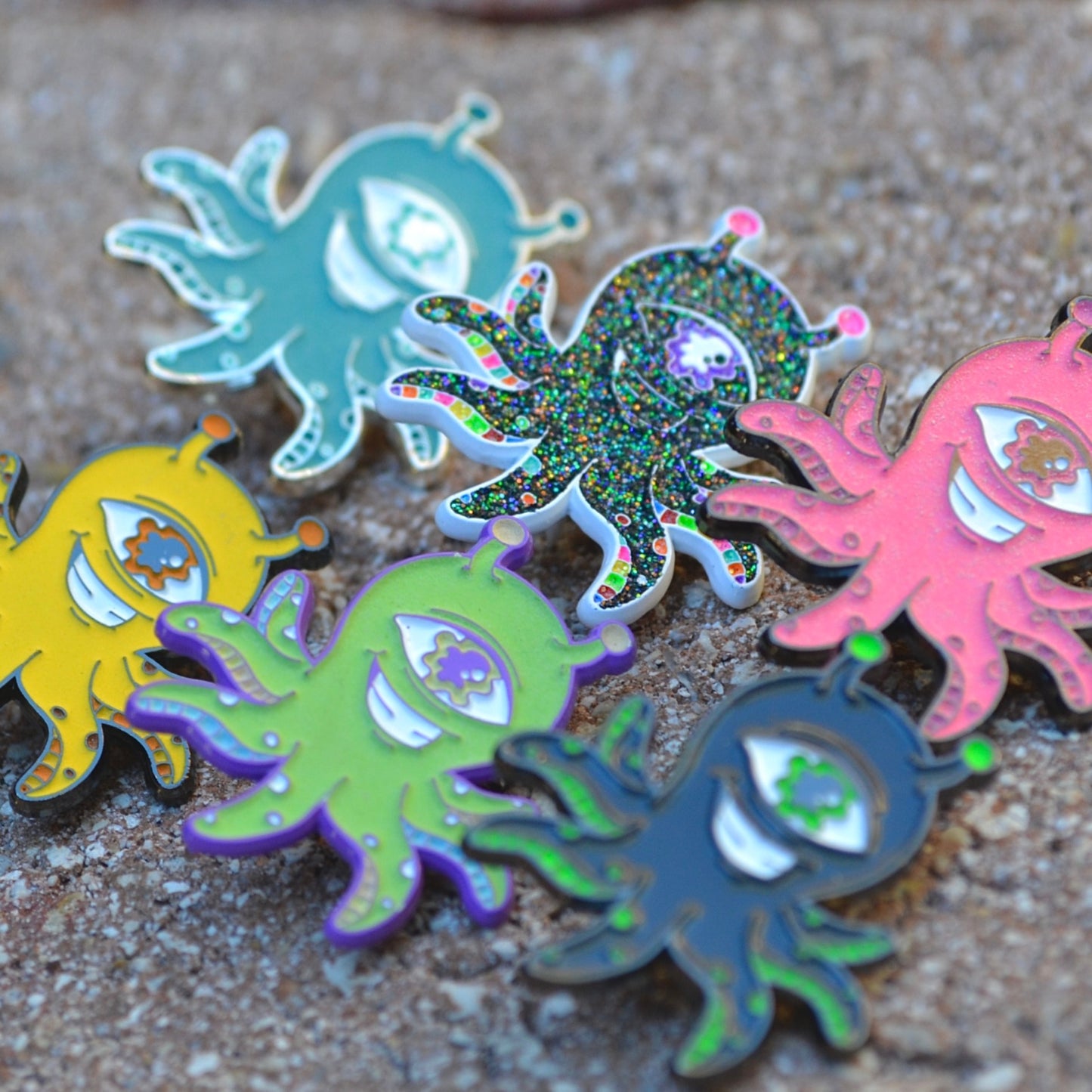 Tentaclops Pins