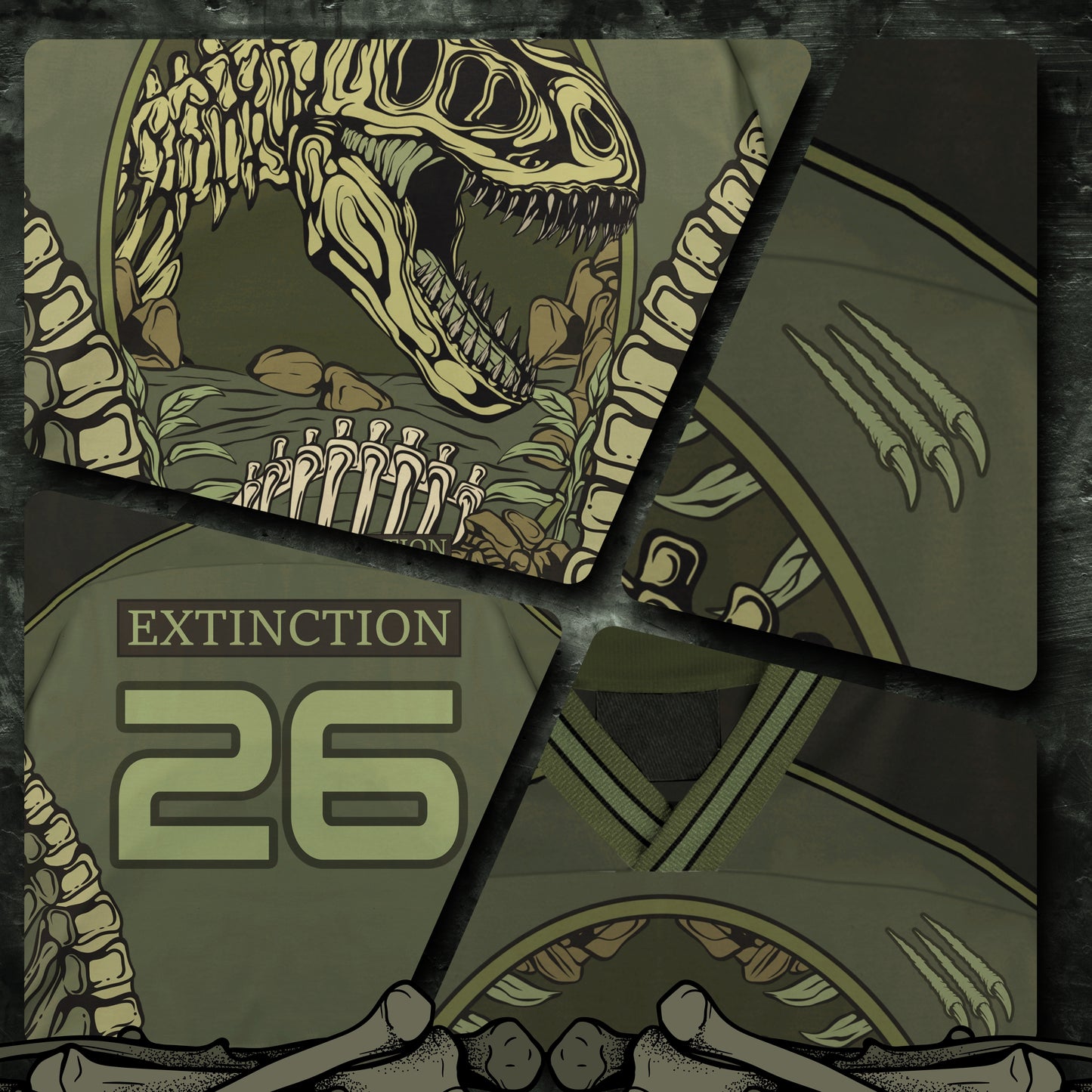EXTINCTION - Green Jersey