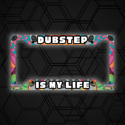 DUBSTEP License Plate Cover