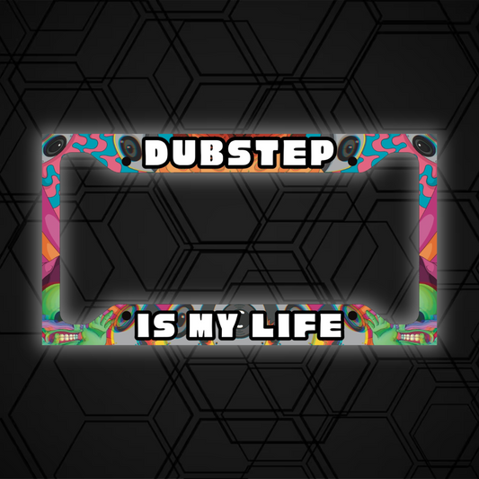 DUBSTEP License Plate Cover