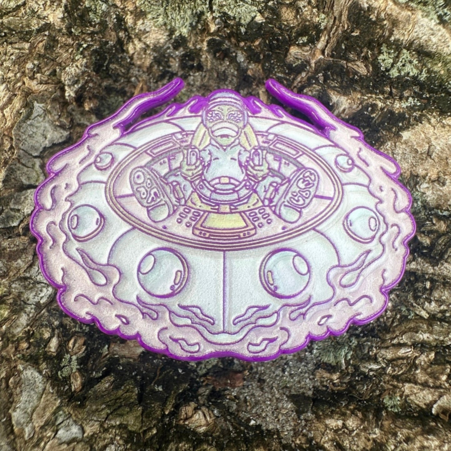 DopeVibez Spaceship Pins