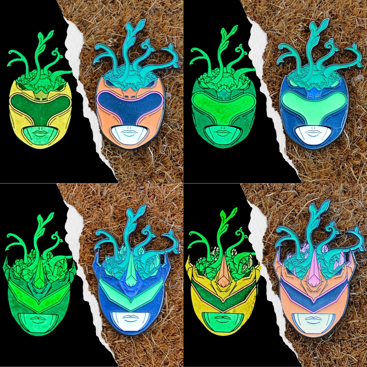 Wobble Rangers SINGLE PINS