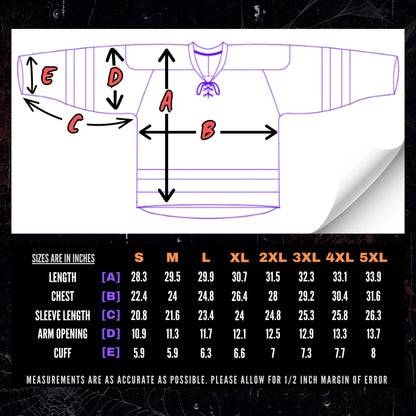 DarkVibez FULLY SUBLIMATED Hockey Jersey