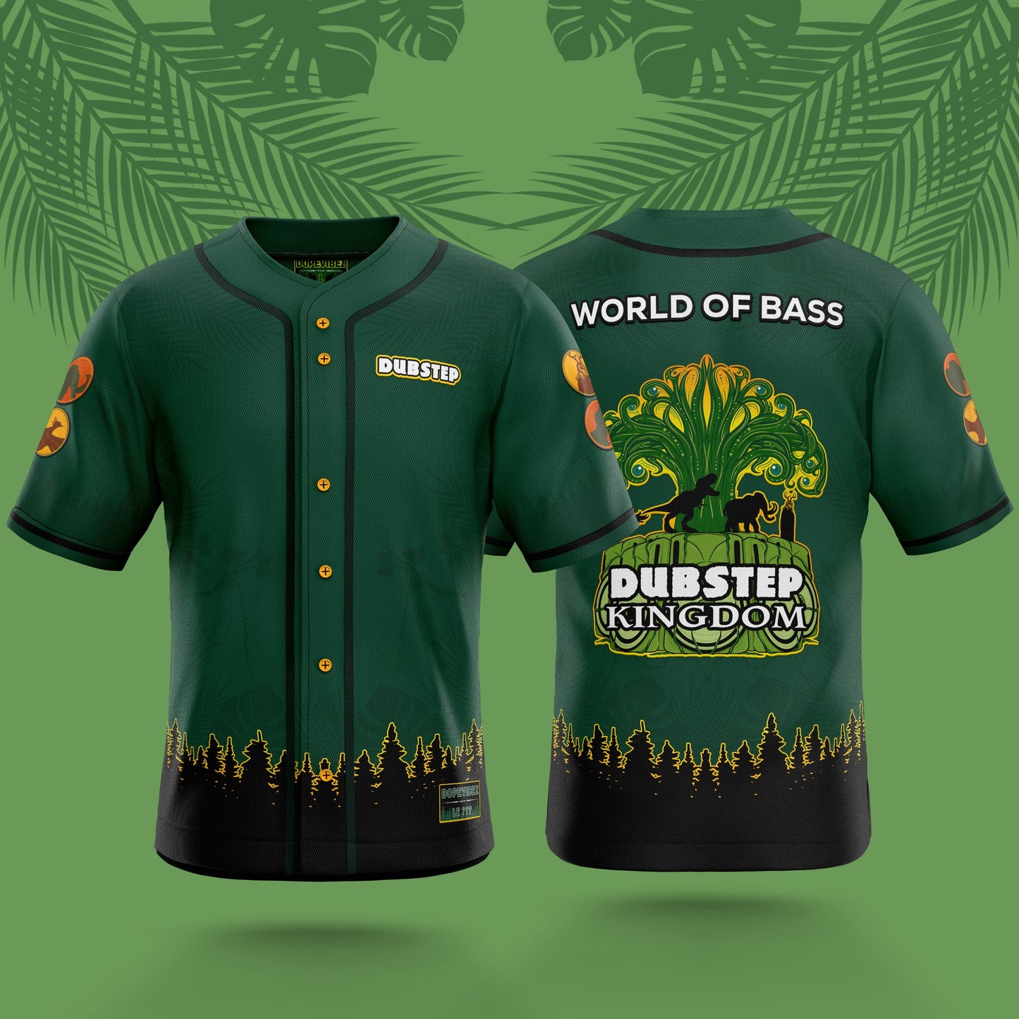 Dubstep Kingdom Baseball Jersey
