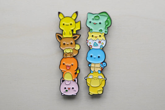 Poké Totems Pins