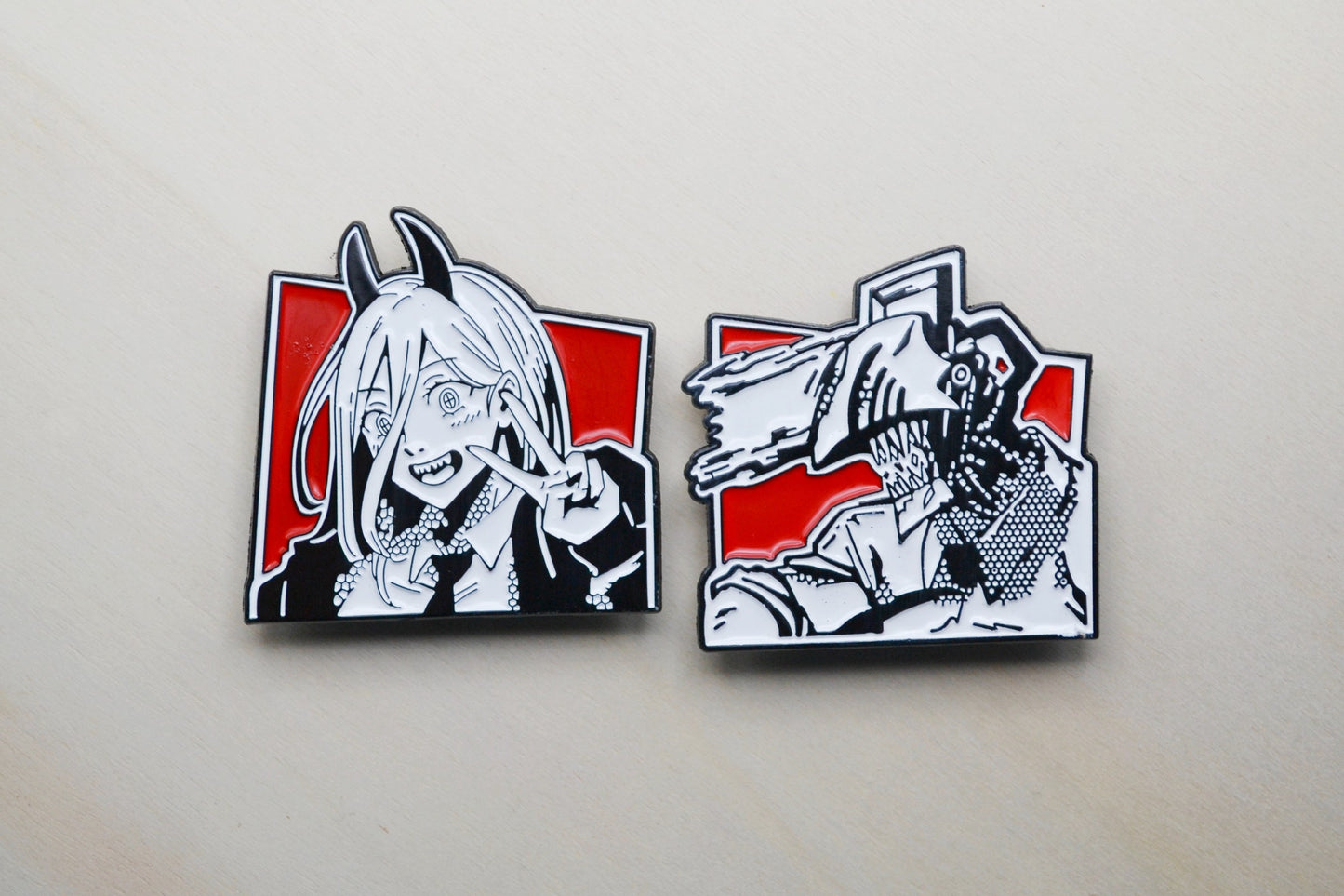 Chainsaw Man Pin Set