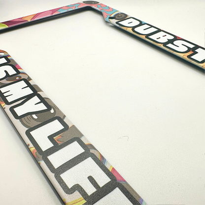 DUBSTEP License Plate Cover