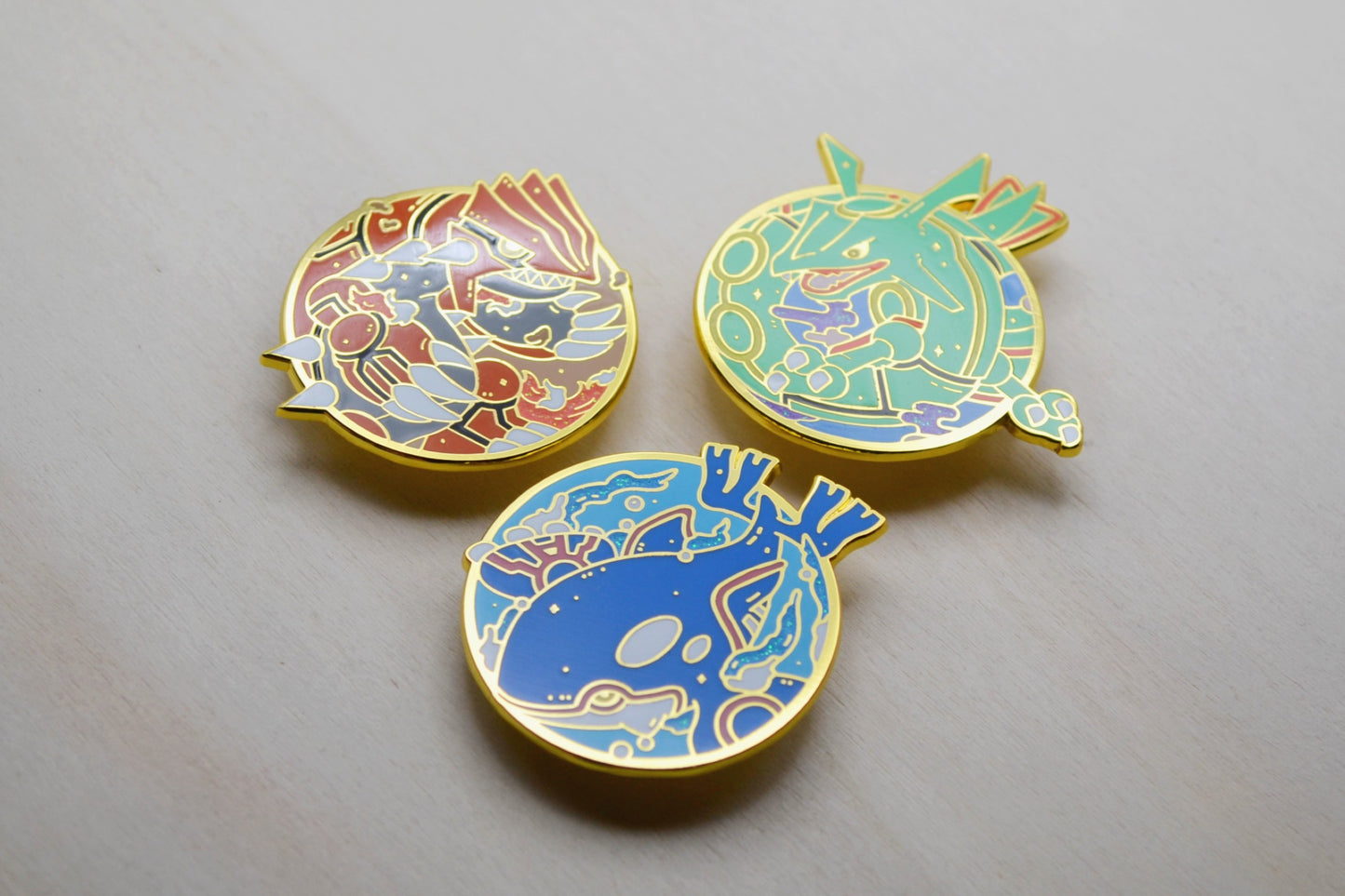 Weather Trio Pins