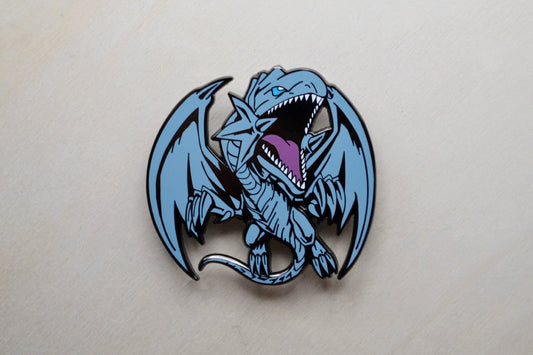 Blue Eyes White Dragon Pin