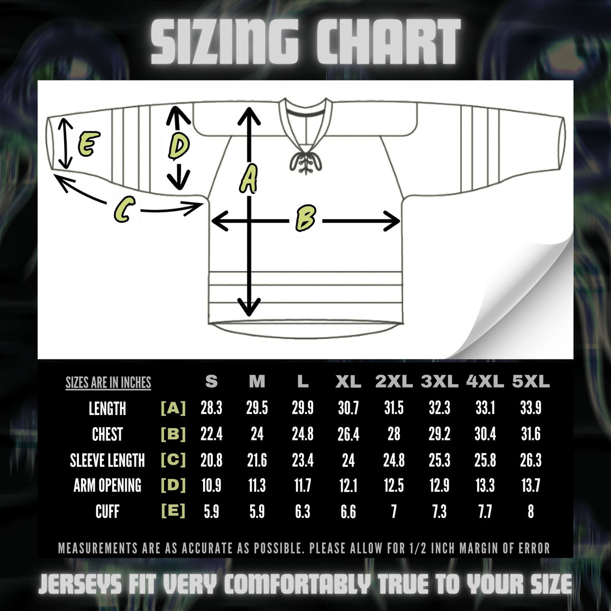 Kraken's Eye - HOCKEY JERSEY