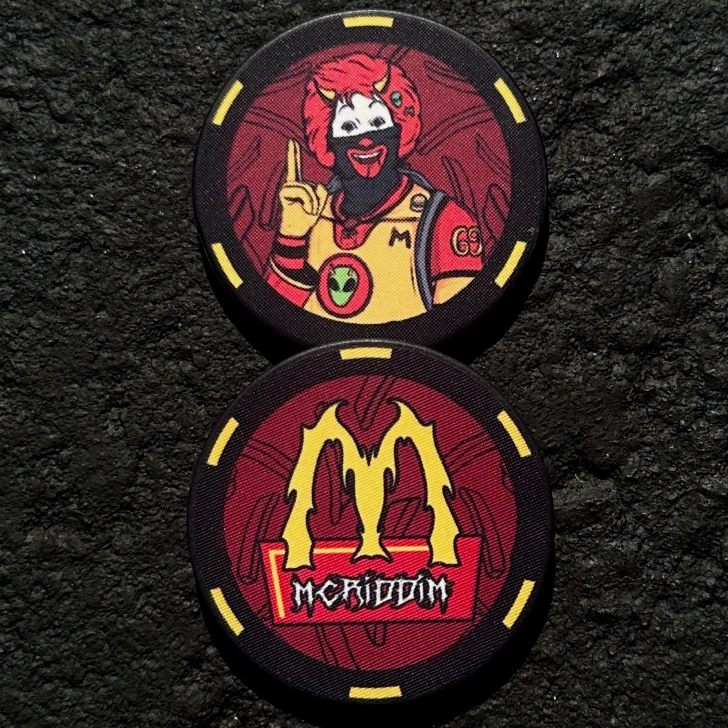 McRiddim Poker Chips