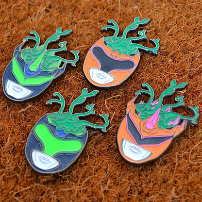 Wobble Rangers Pins