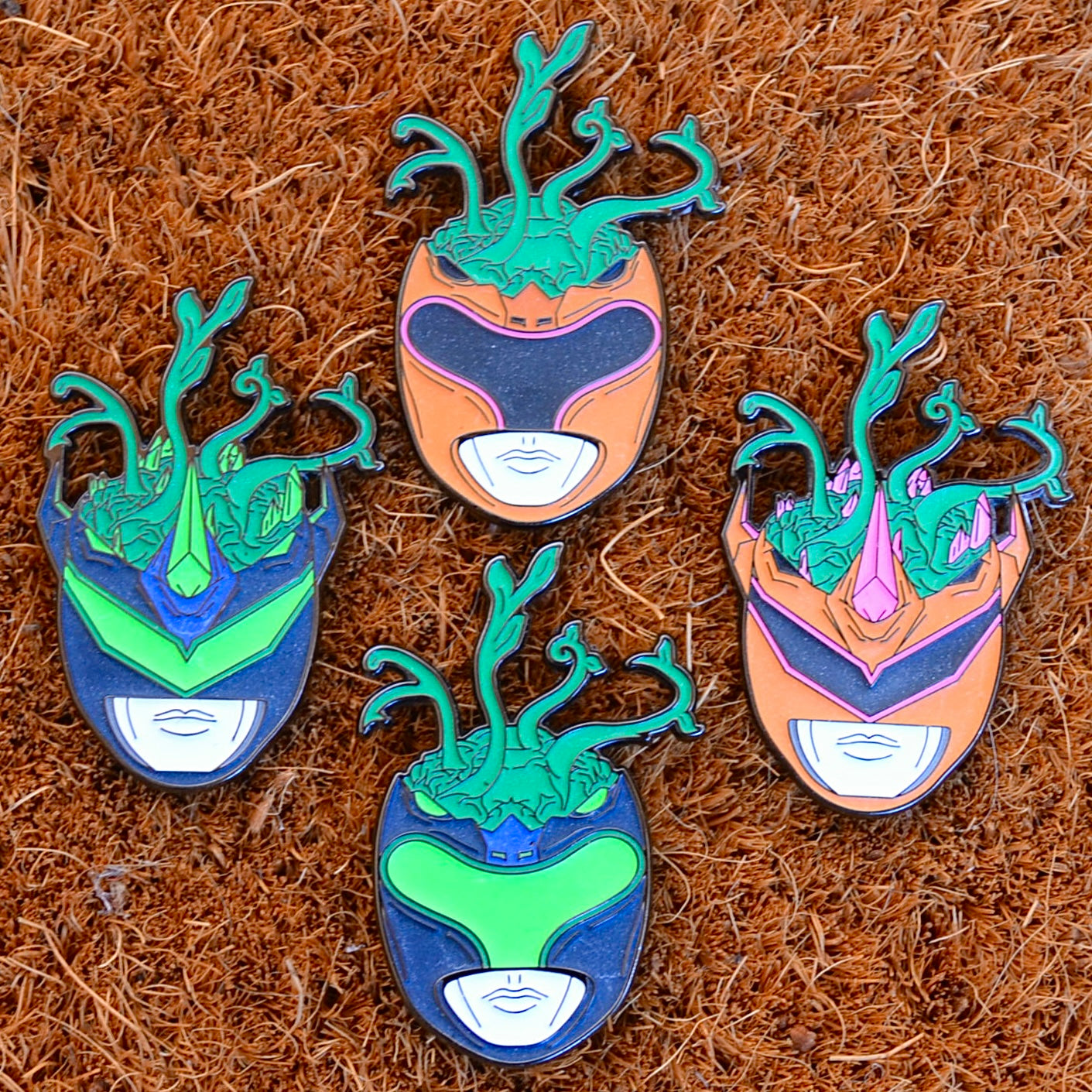 Wobble Rangers FULL SET