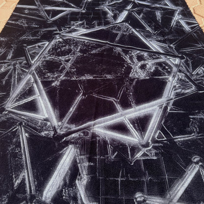 Tesseract Monochrome Pashmina