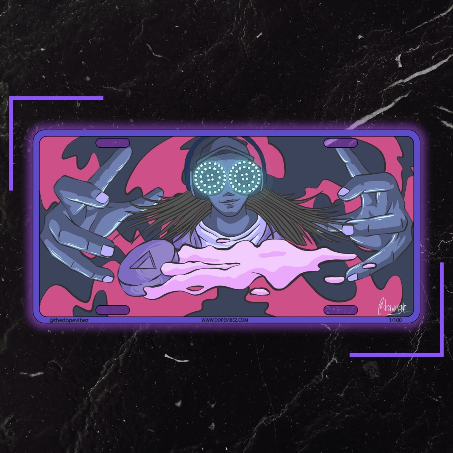 Rezz Collectible Plate